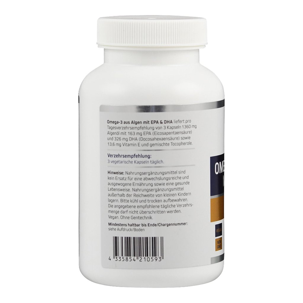 OMEGA-3 VEGAN mit EPA & DHA AB Kapseln