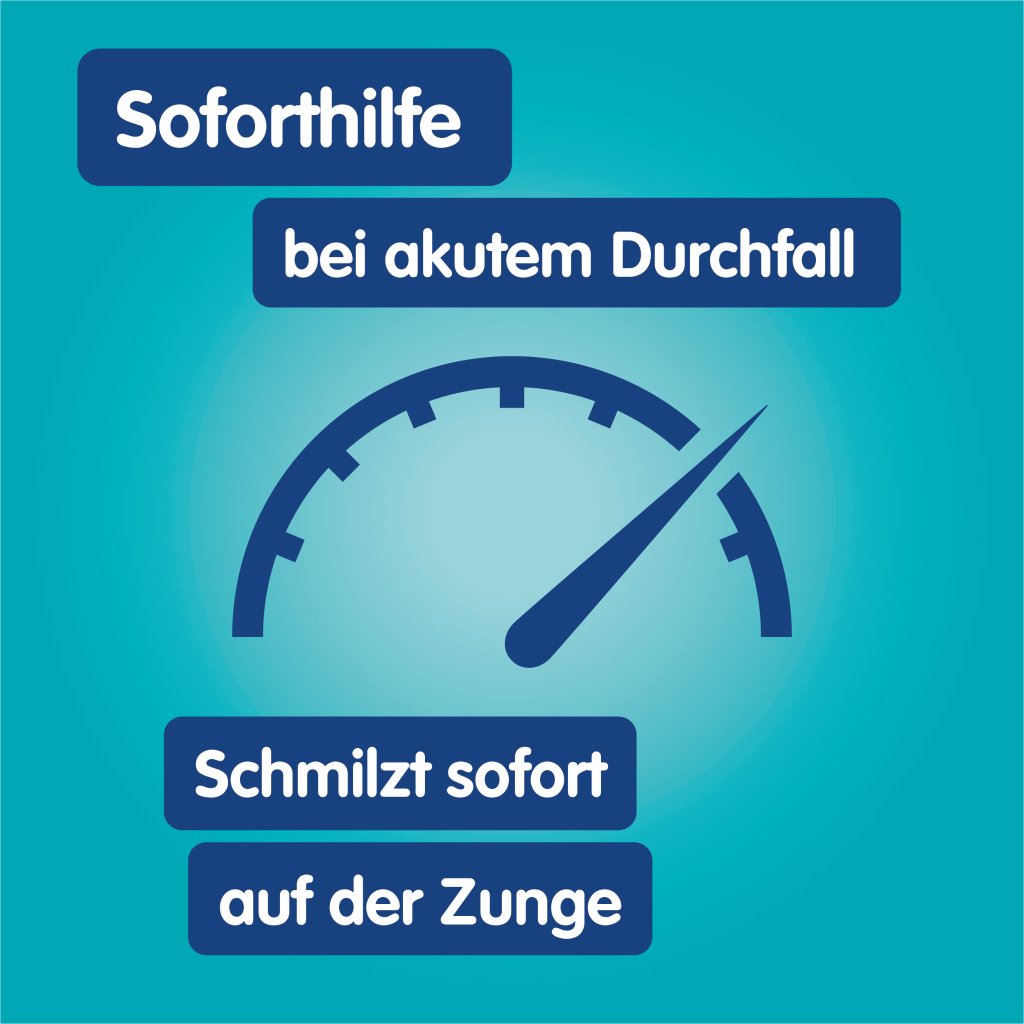 IMODIUM akut lingual Schmelztabletten