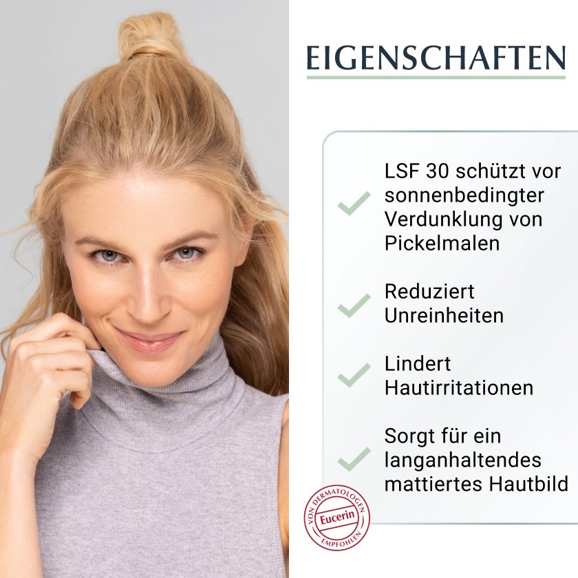 EUCERIN DermoPure schützendes Fluid LSF 30