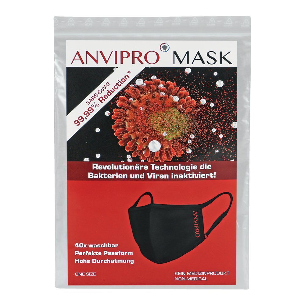 ANVIPRO Mask schwarz