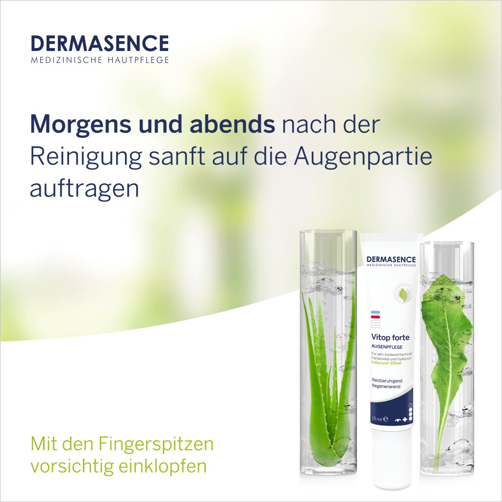 DERMASENCE Vitop forte Augenpflege, 15 ml