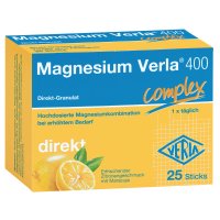 MAGNESIUM VERLA 400 Zitrone Direkt-Granulat
