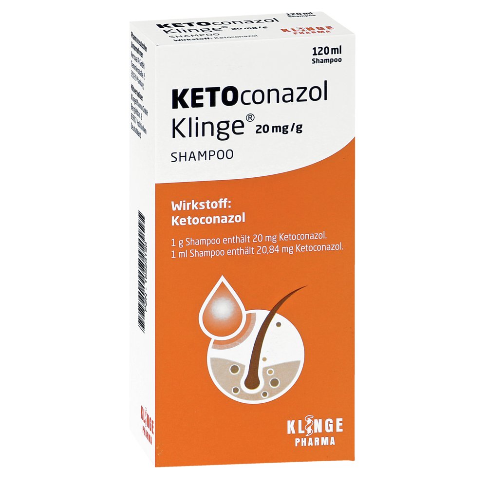 KETOCONAZOL Klinge 20 mg/g Shampoo