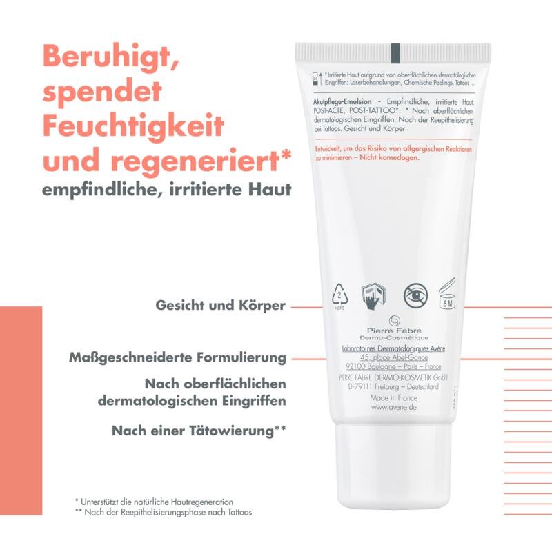Avène Cicalfate+ Akutpflege–Emul. POST–ACTE/POST–Tattoo