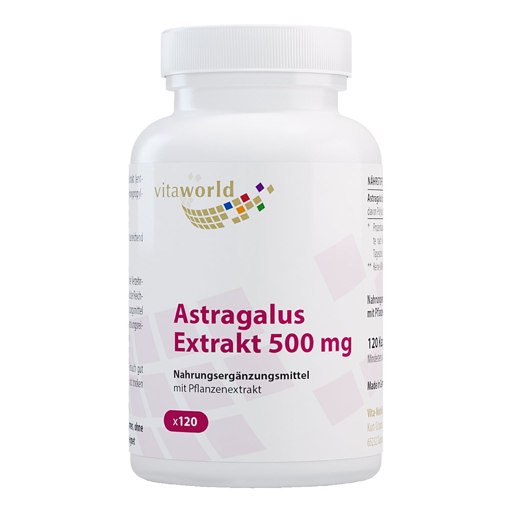 ASTRAGALUS EXTRAKT 500 mg Kapseln