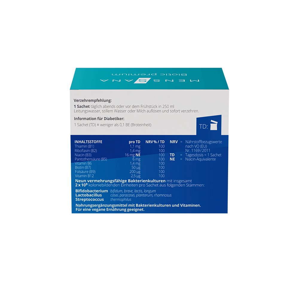 Biotic premium MensSana (28 Sachets)