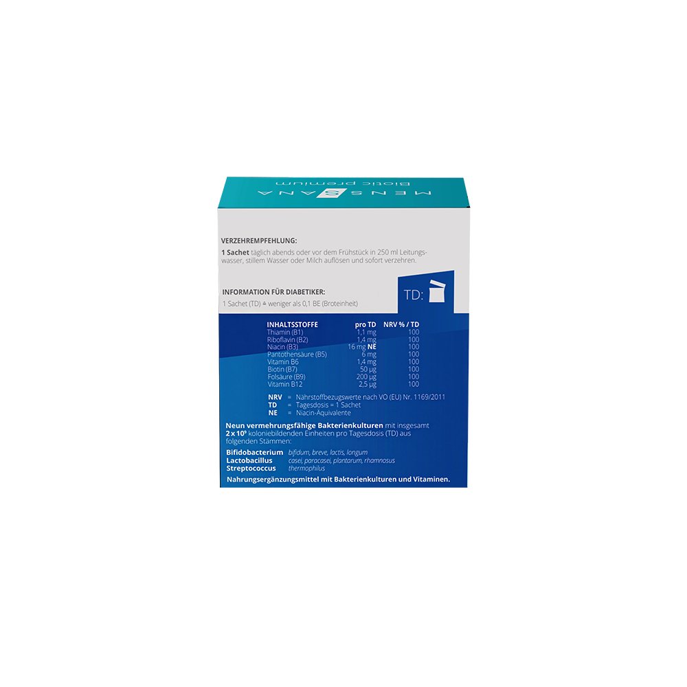 Biotic premium MensSana (10 Sachets)