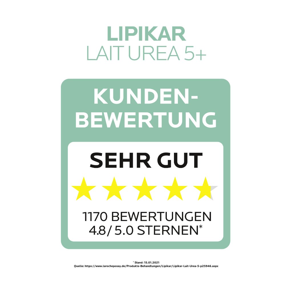 LA ROCHE-POSAY Lipikar Lait Urea 5+