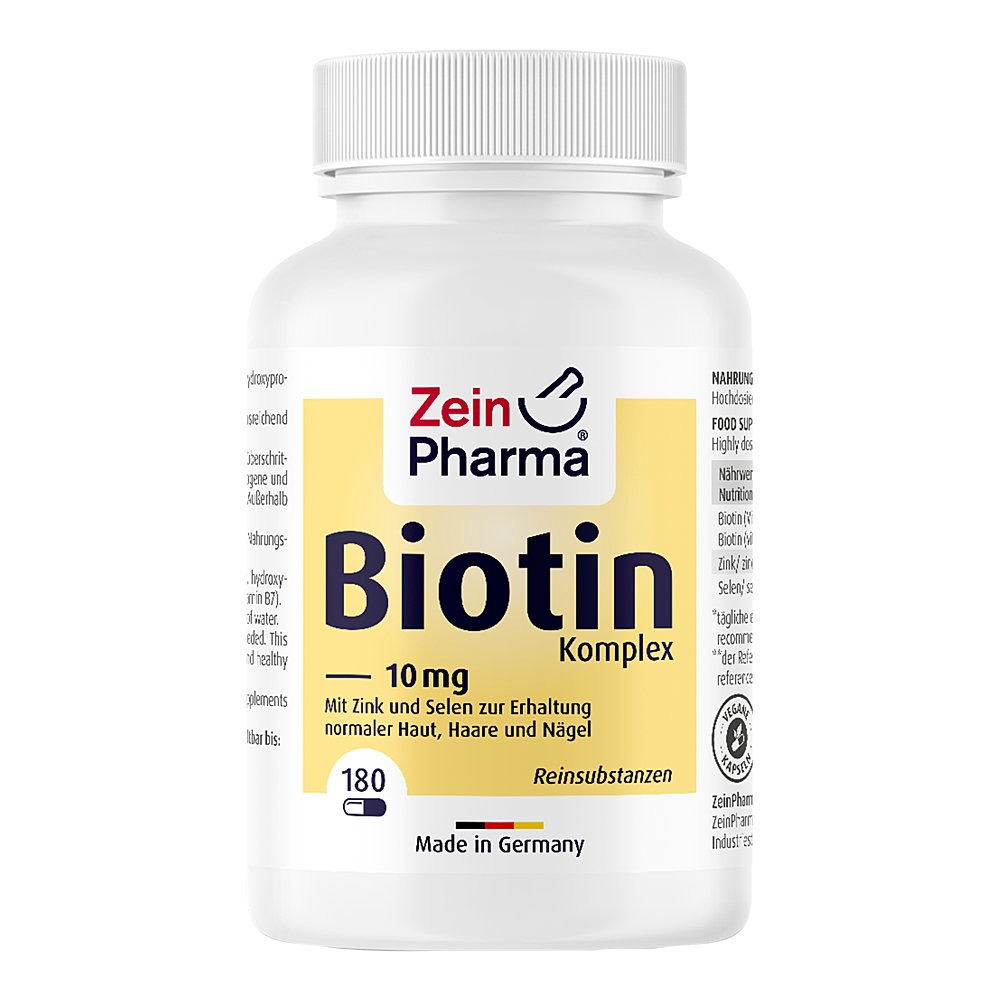 BIOTIN KOMPLEX 10 mg+Zink+Selen hochdosiert Kaps.