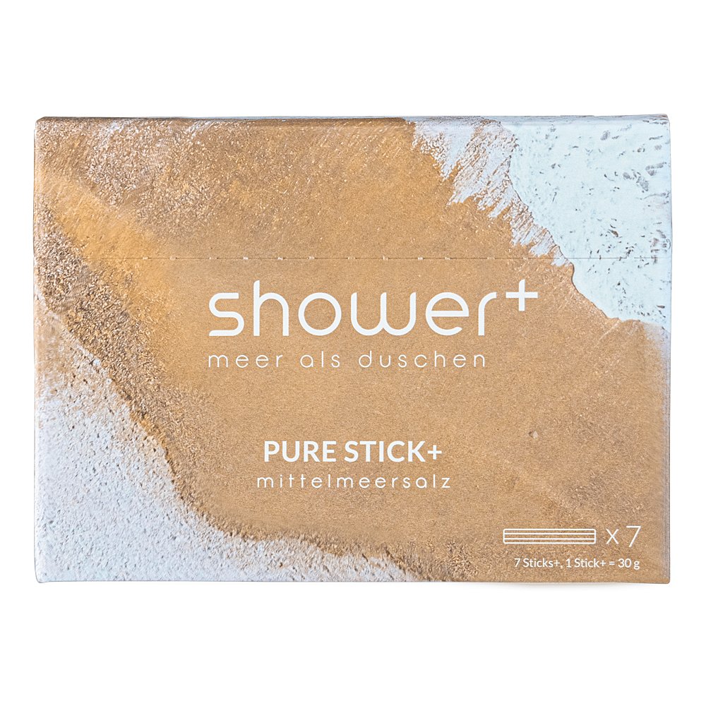 SHOWER+ PURE STICK+ Mittelmeersalz