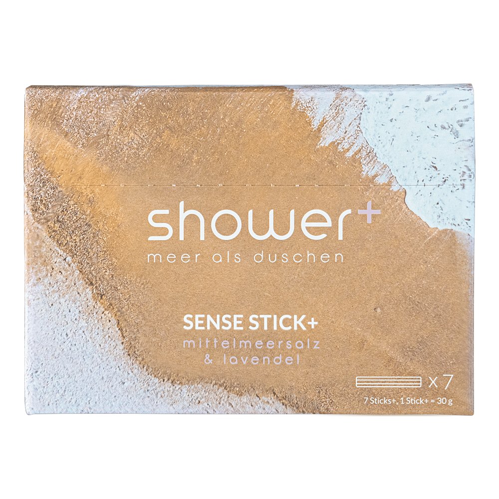 SHOWER+ SENSE STICK+ Mittelmeersalz+Lavendel