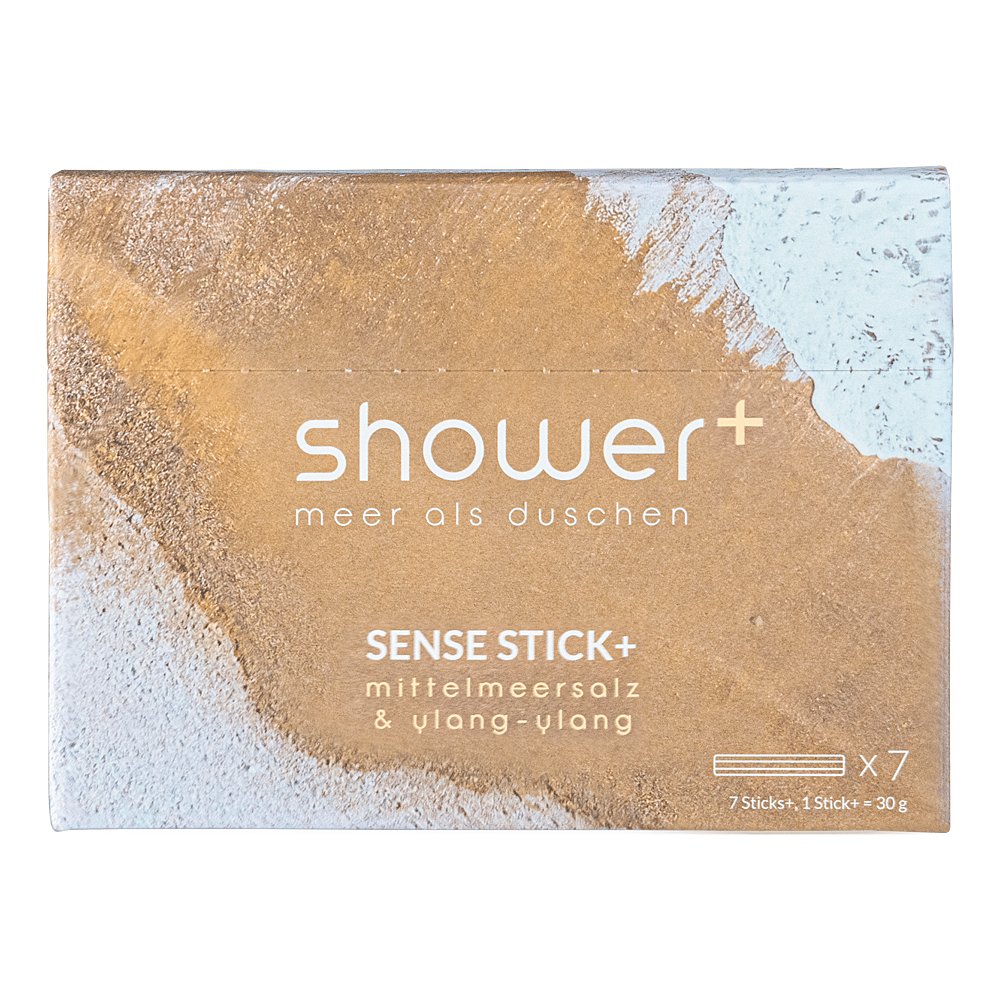 SHOWER+ SENSE STICK+ Mittelmeersalz+Ylang-Ylang