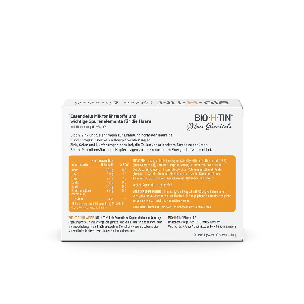 BIO-H-TIN Hair Essentials Mikronährstoff-Kapseln