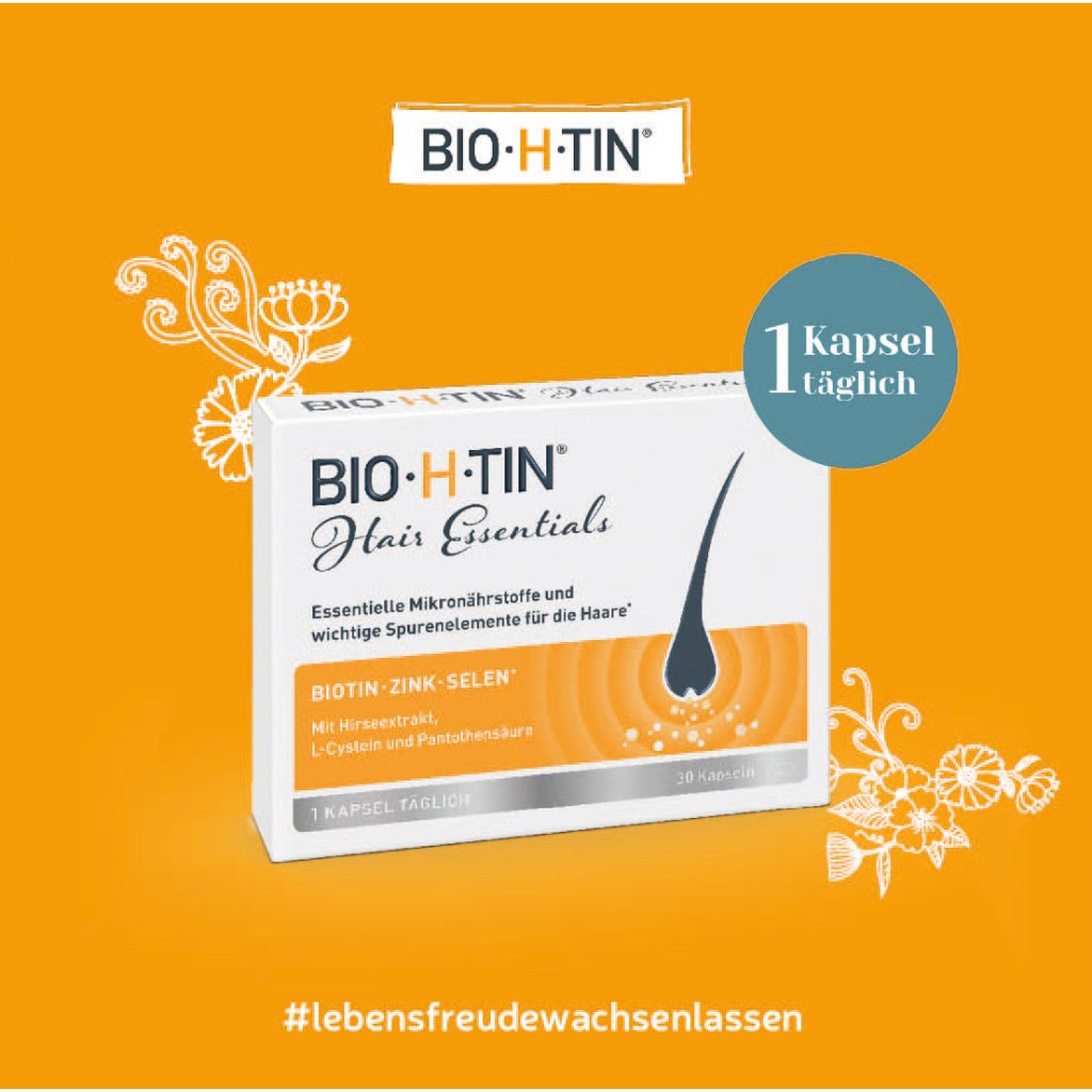 BIO-H-TIN Hair Essentials Mikronährstoff-Kapseln