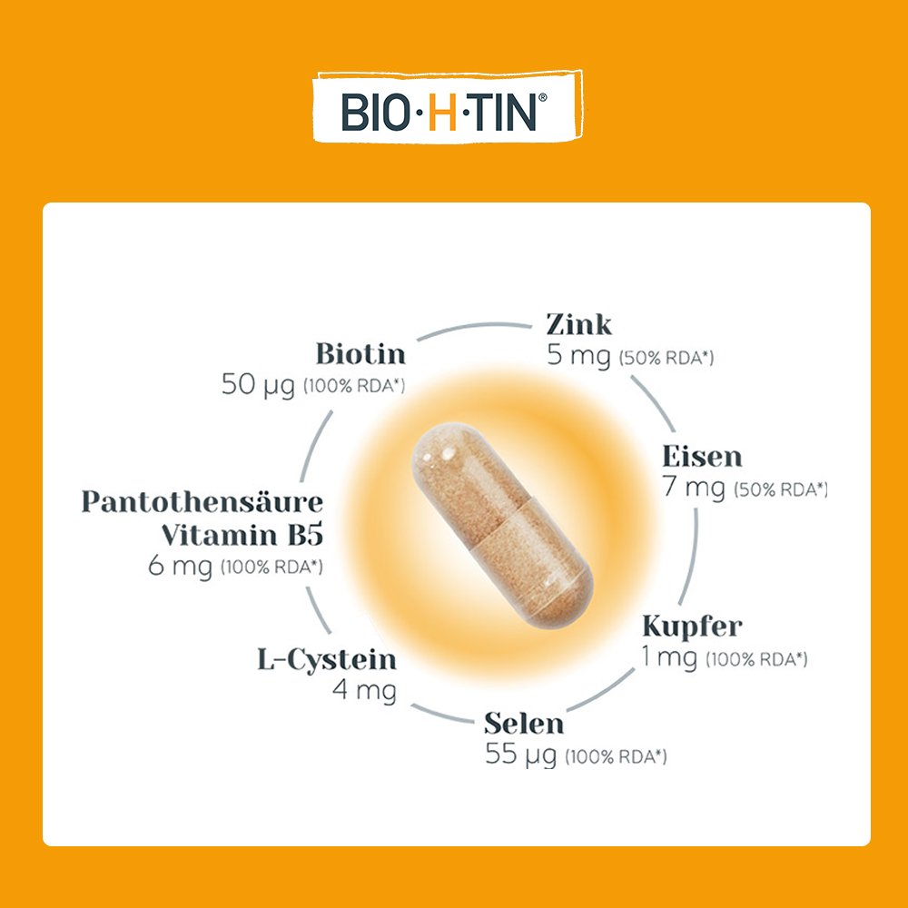BIO-H-TIN Hair Essentials Mikronährstoff-Kapseln