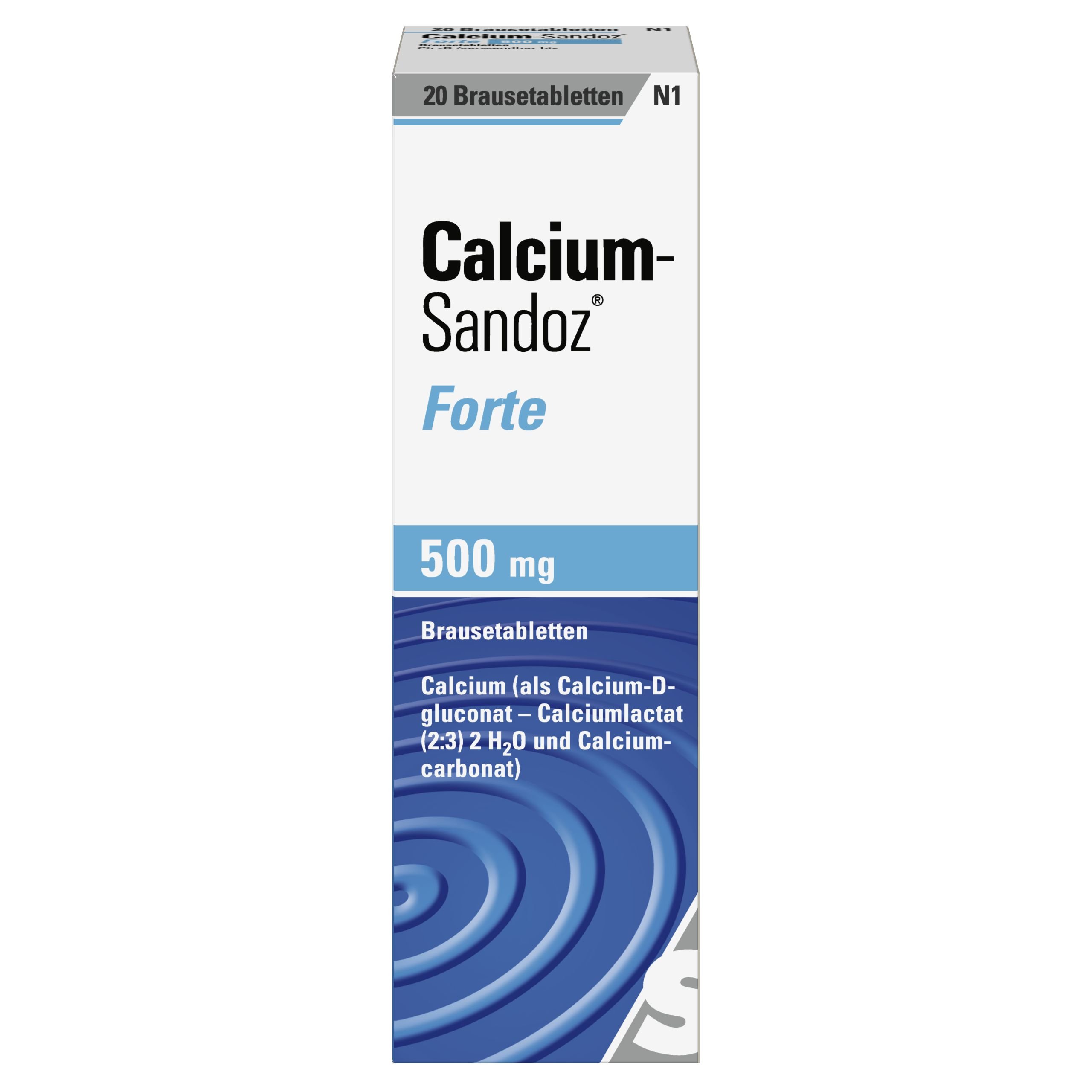 CALCIUM SANDOZ forte Brausetabletten