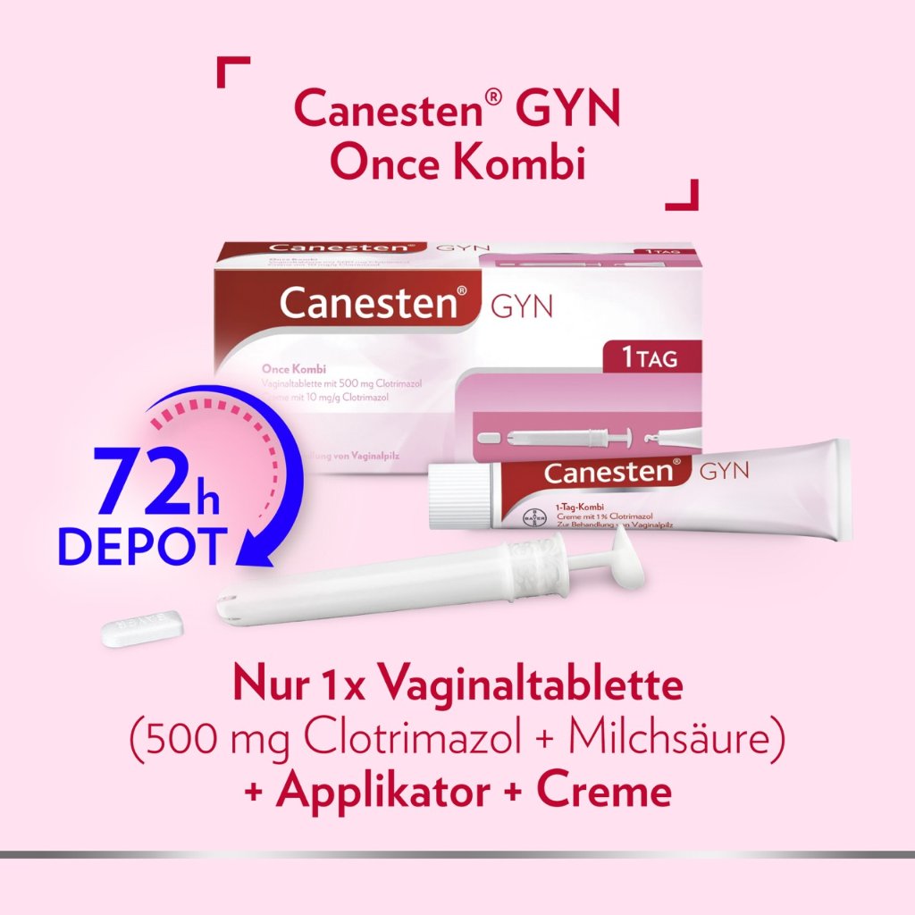 CANESTEN GYN Once Kombipackung