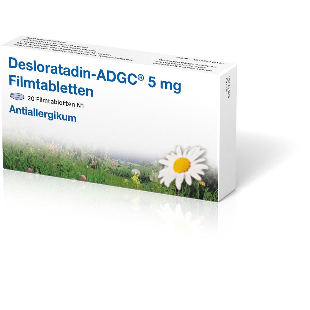 DESLORATADIN ADGC 5 mg Filmtabletten