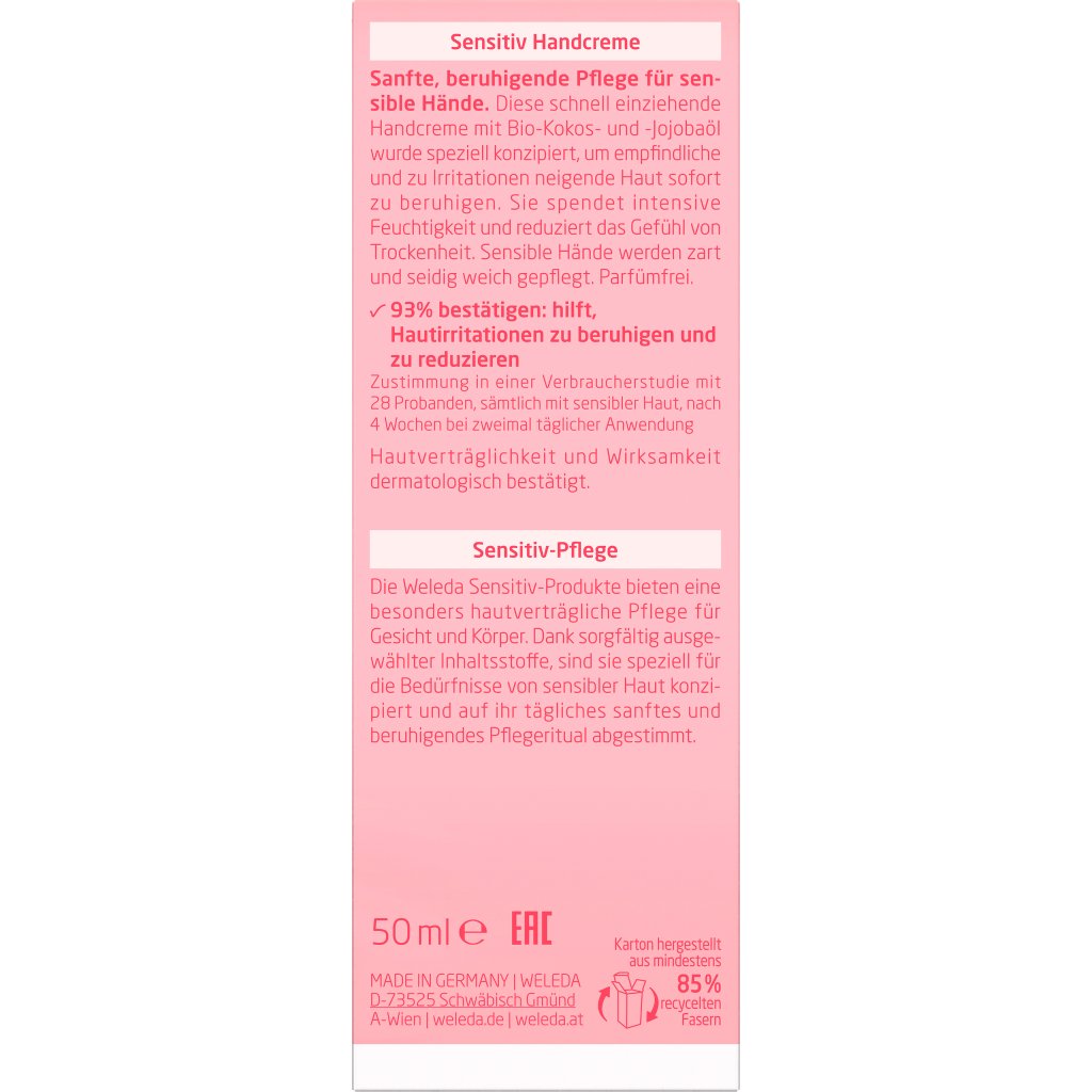 WELEDA Sensitiv Handcreme