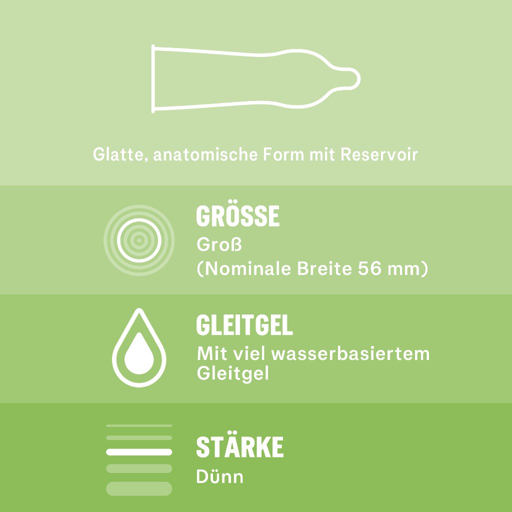 DUREX naturals Kondome mit Gleitgel wasserbasiert