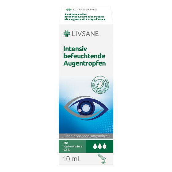 Intensiv befeuchtende Augentropfen, 10 ml