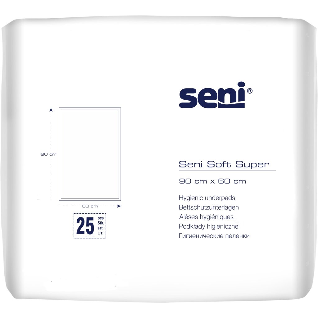 SENI Soft Super Bettschutzunterlage 60x90 cm