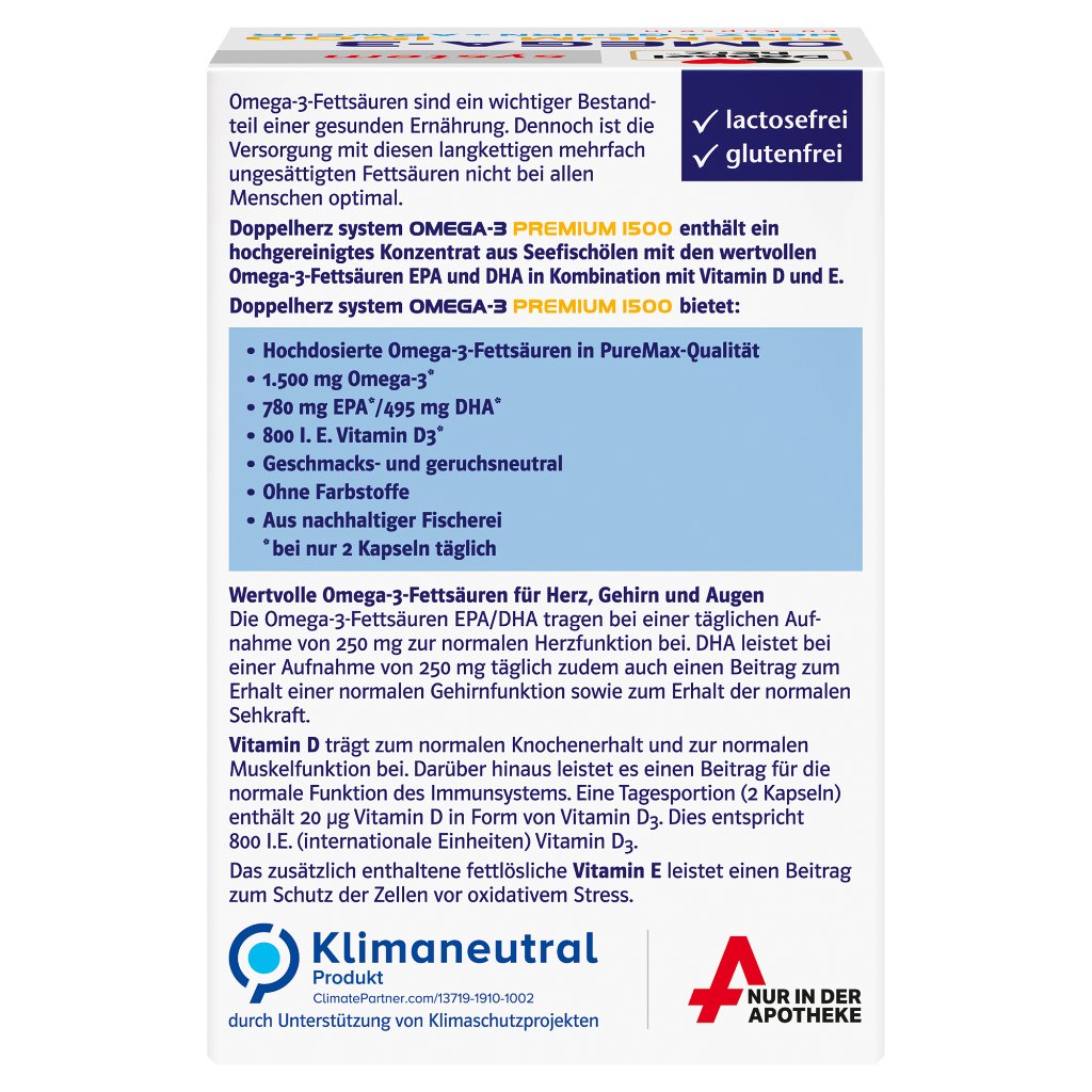 Doppelherz system Omega-3 Premium 1500