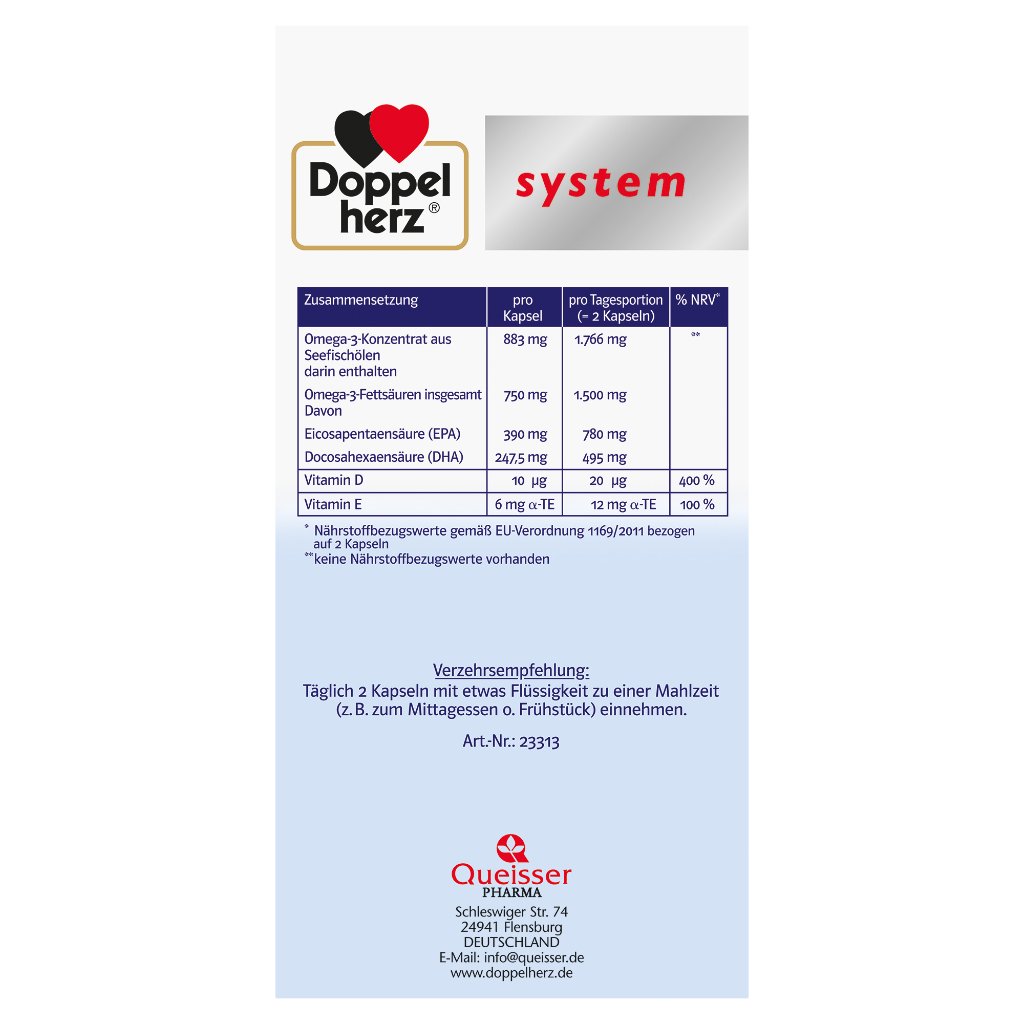 Doppelherz system Omega-3 Premium 1500