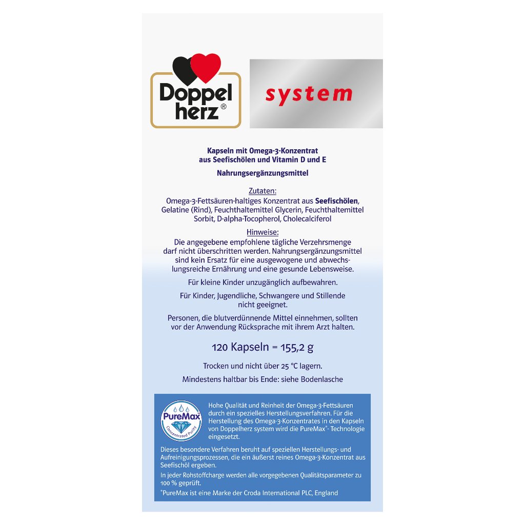 Doppelherz system Omega-3 Premium 1500