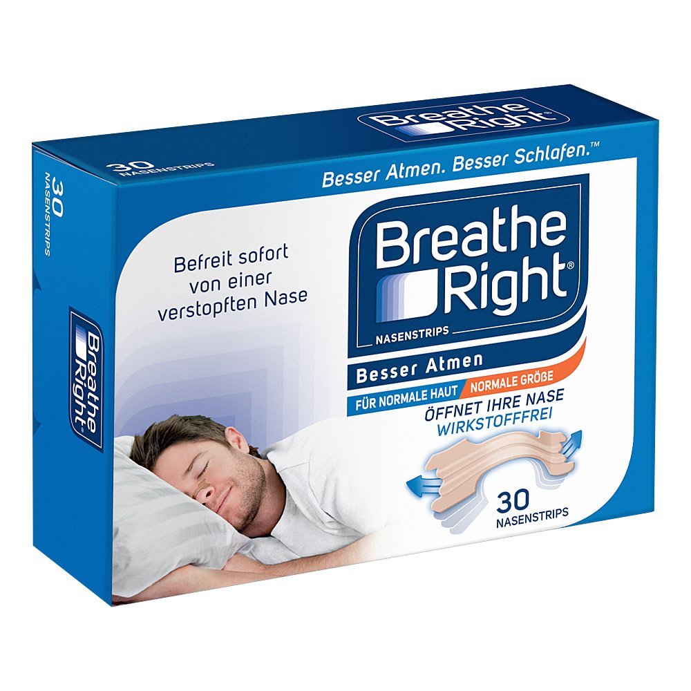 BESSER Atmen Breathe Right Nasenpfl.normal beige