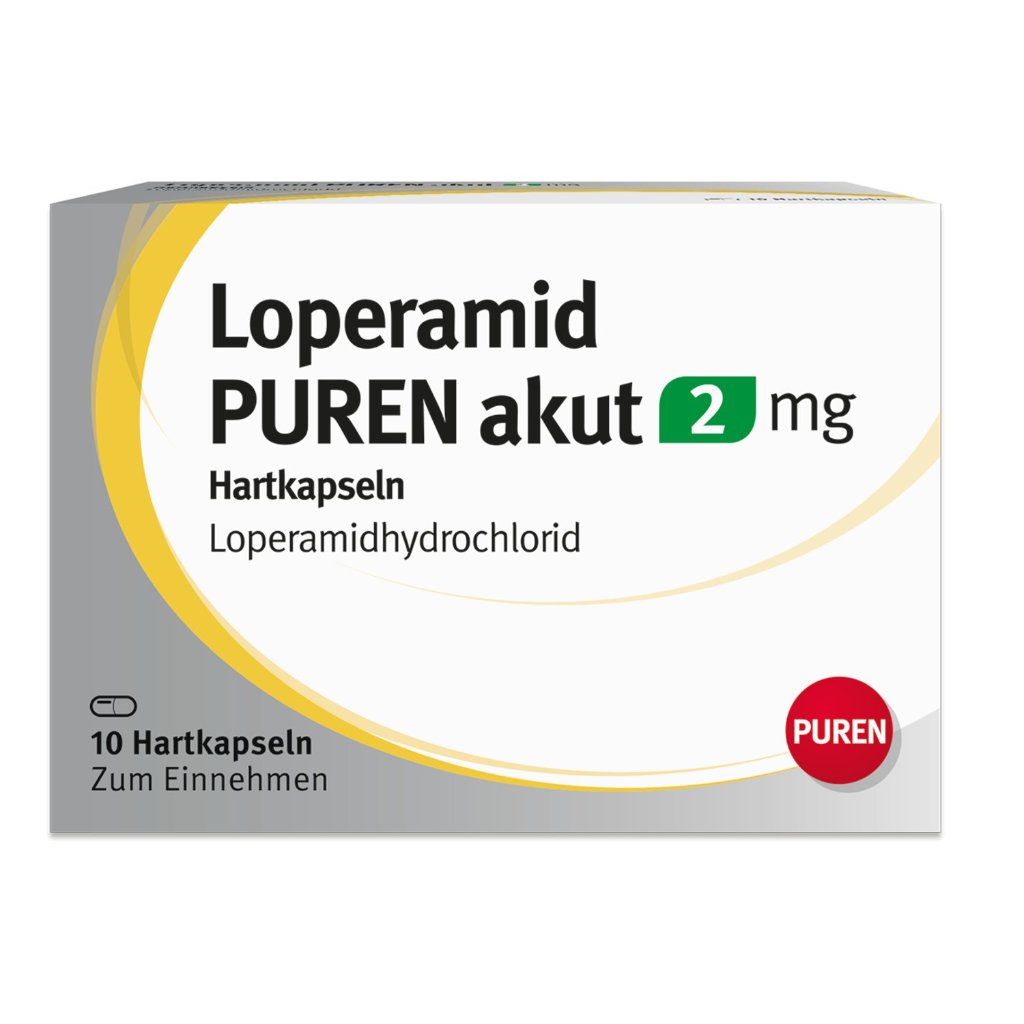 LOPERAMID PUREN akut 2 mg Hartkapseln