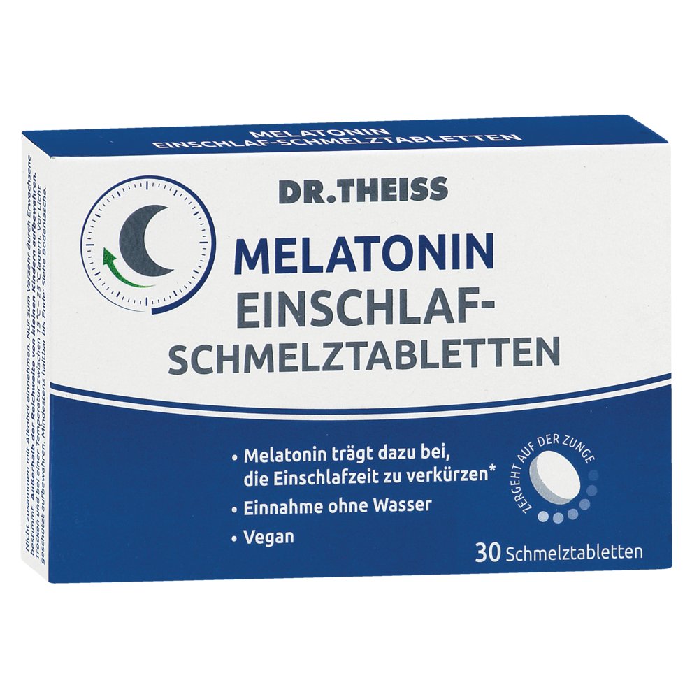 DR.THEISS Melatonin Einschlaf-Schmelztabletten