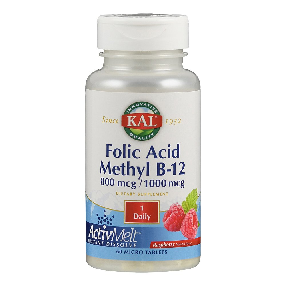 FOLSÄURE & B12 ActivMelt Sublingualtabletten