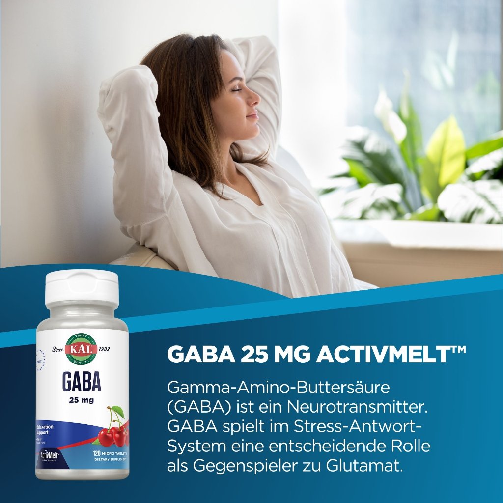 KAL GABA 25 mg ActivMelt
