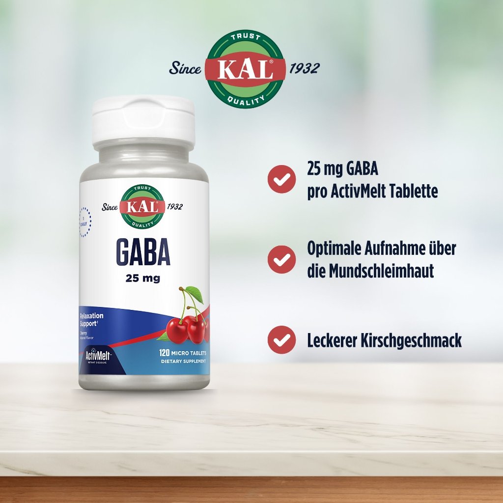 KAL GABA 25 mg ActivMelt