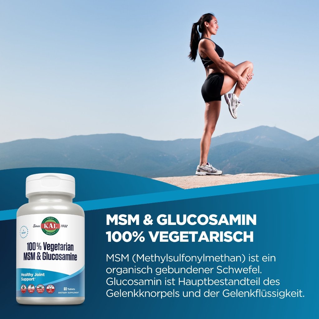 KAL MSM & Glucosamin 100 % vegetarisch