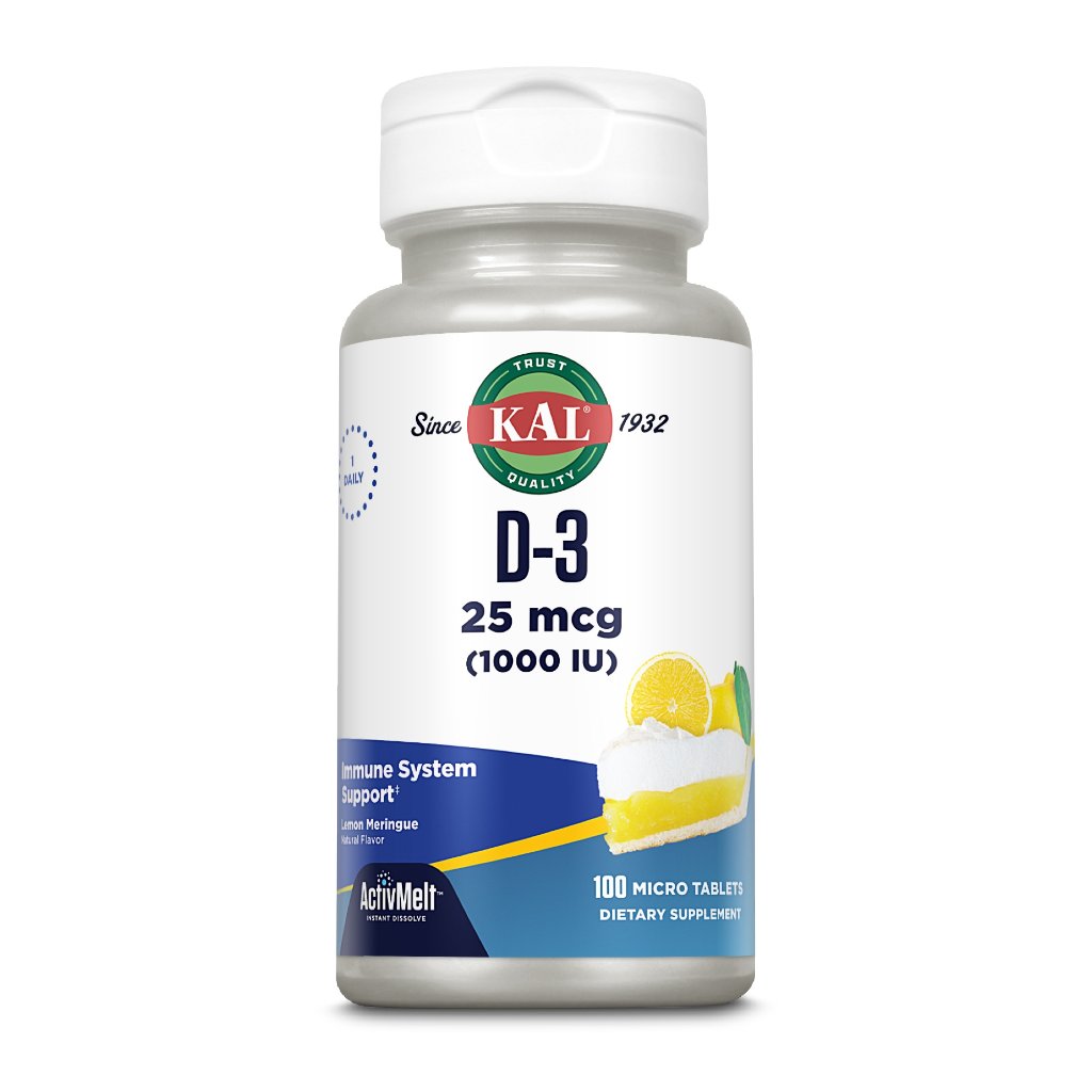 KAL Vitamin D3 1000 I.E. ActivMelt