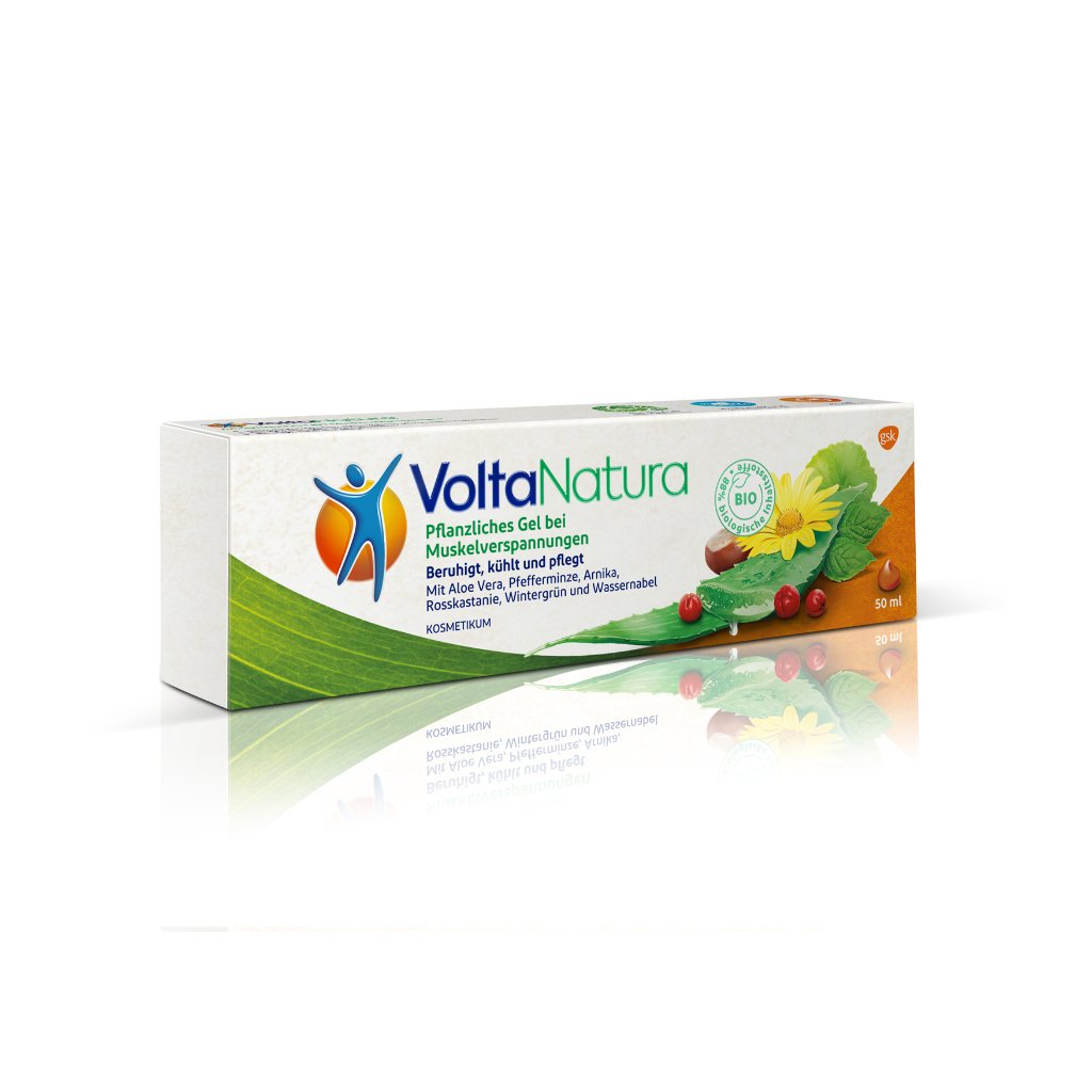 VOLTANATURA pflanzliches Gel bei Muskelverspannung