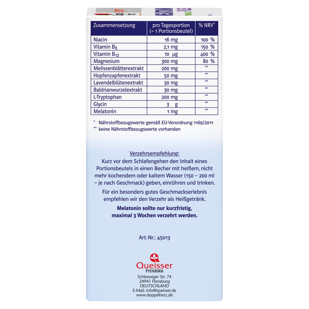 Doppelherz system Melatonin Plus Trinkgranulat