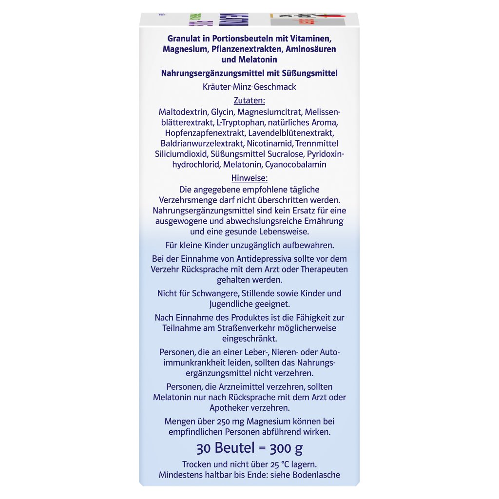 Doppelherz system Melatonin Plus Trinkgranulat