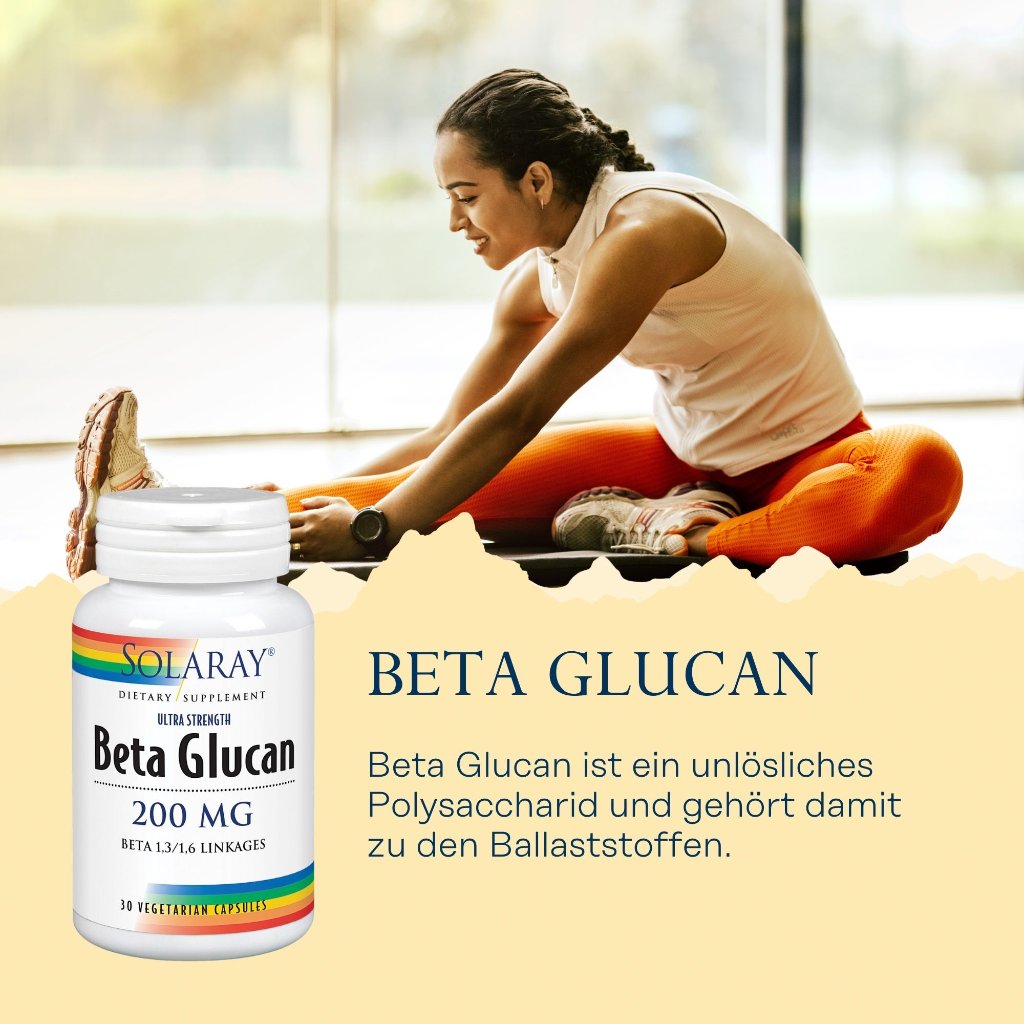 Solaray Beta Glucan 200 mg
