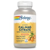 Solaray Cal-Mag Citrat + D3 & K2