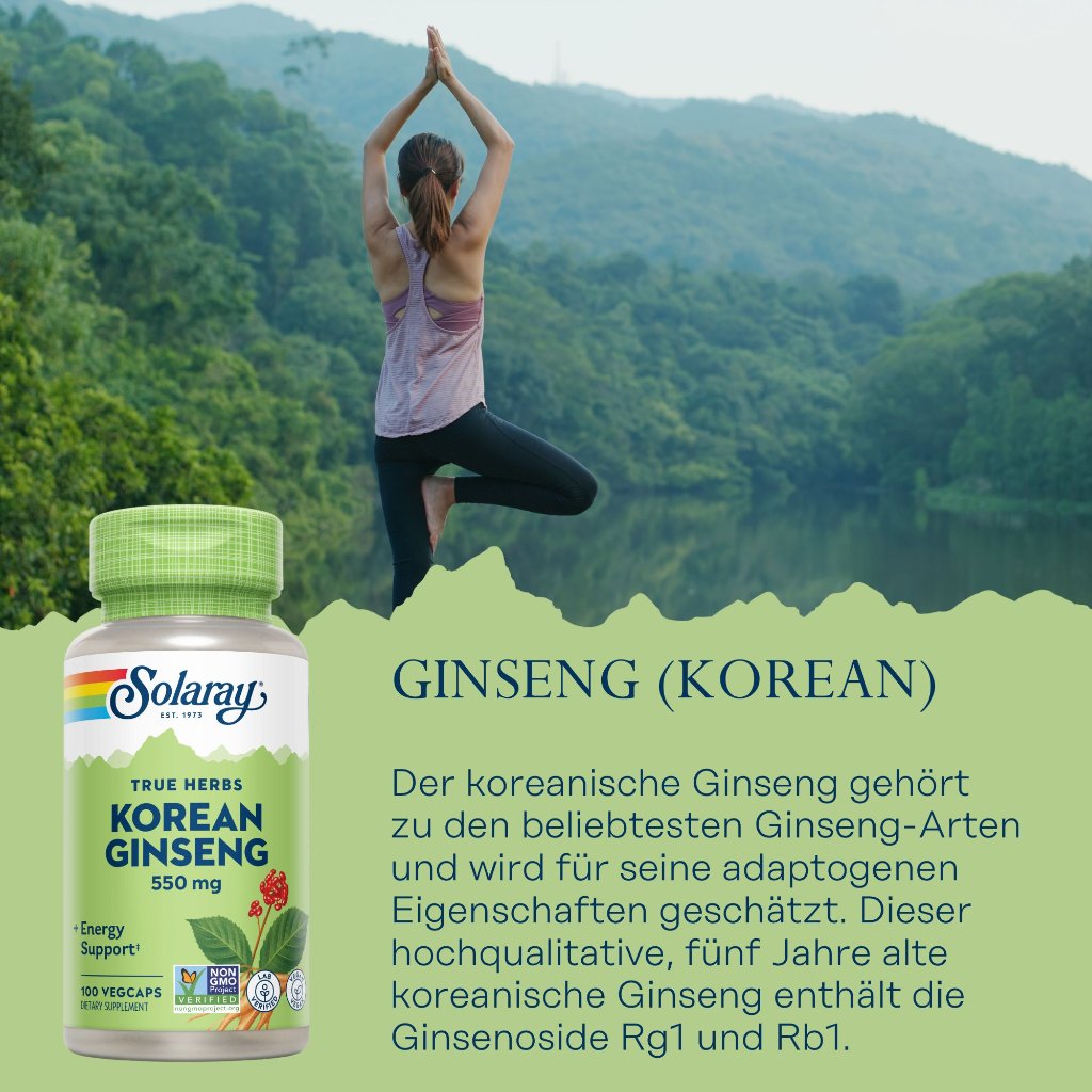 Solaray Ginseng (Korean) 550 mg