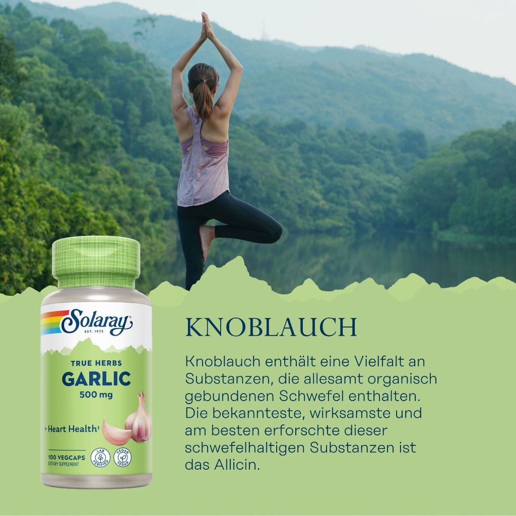 Solaray Knoblauch 500 mg