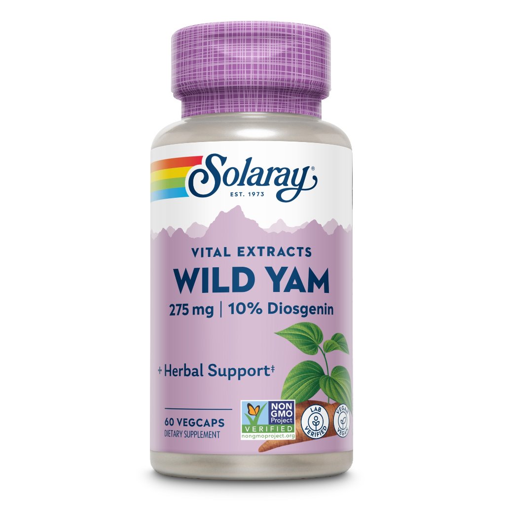 Solaray Mexican Wild Yam Wurzelextrakt 275 mg
