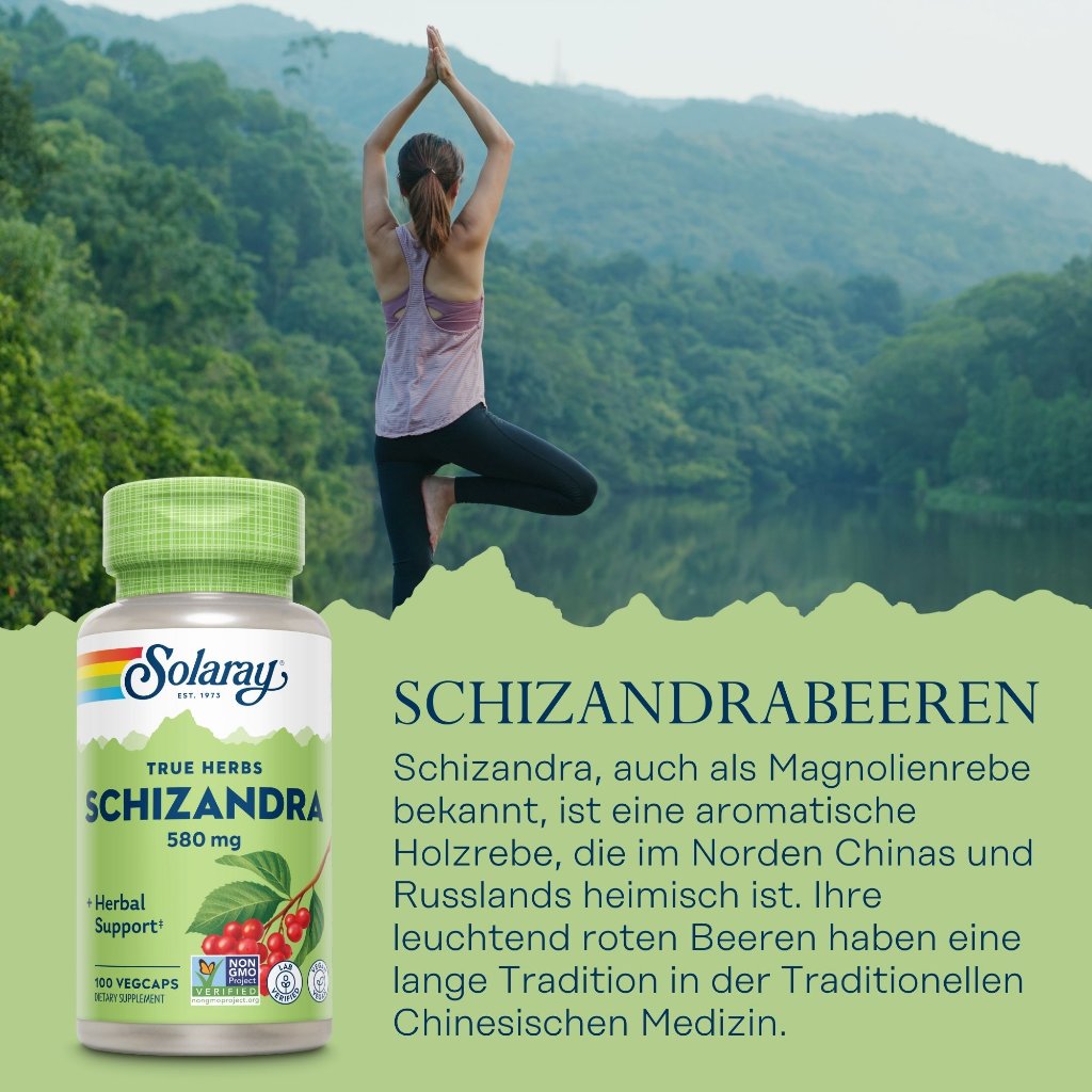 Solaray Schizandrabeeren 580 mg