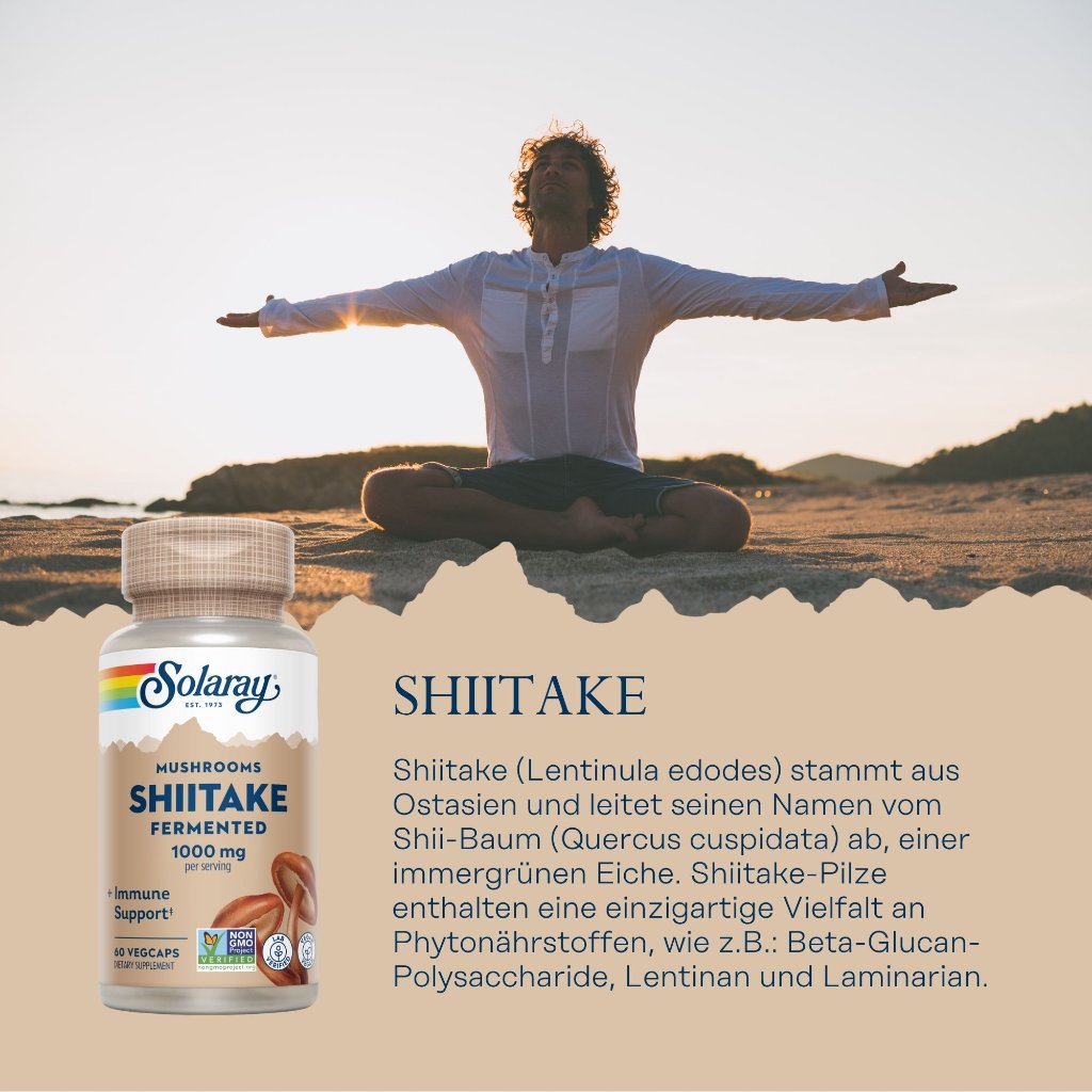 Solaray Shiitake fermentiert