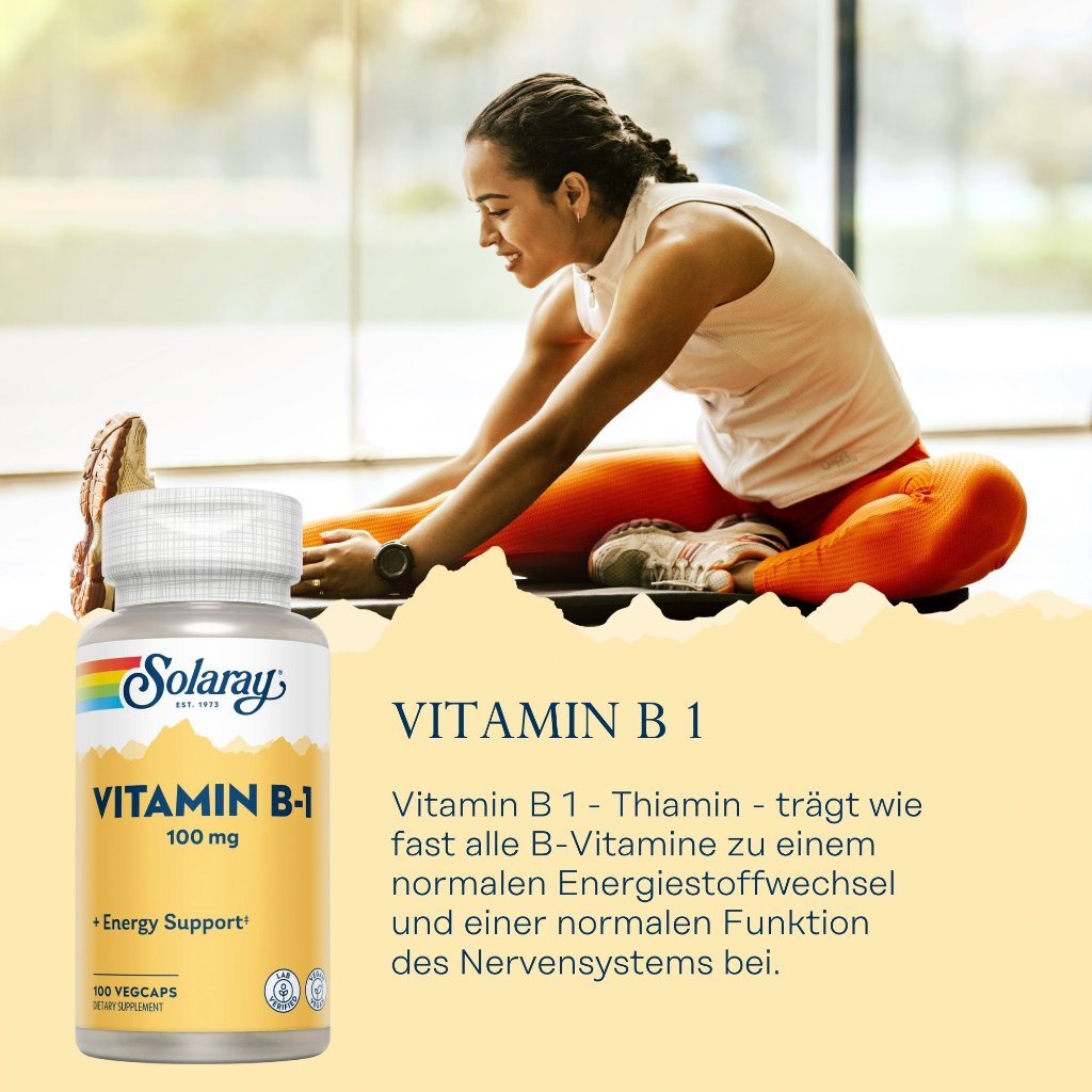 Solaray Vitamin B1 100 mg