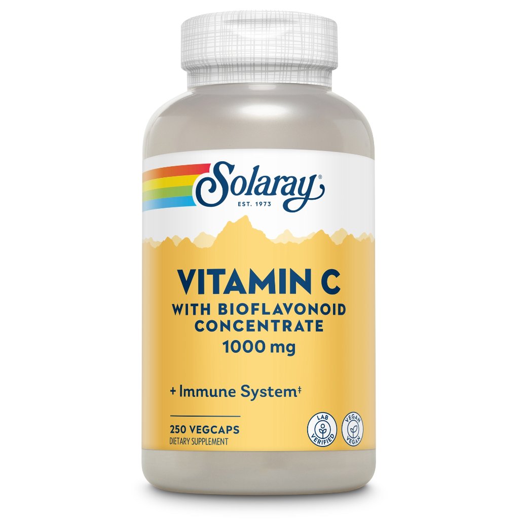 Solaray Vitamin C 1000 mg mit Hageb Acero & Bioflav Solara
