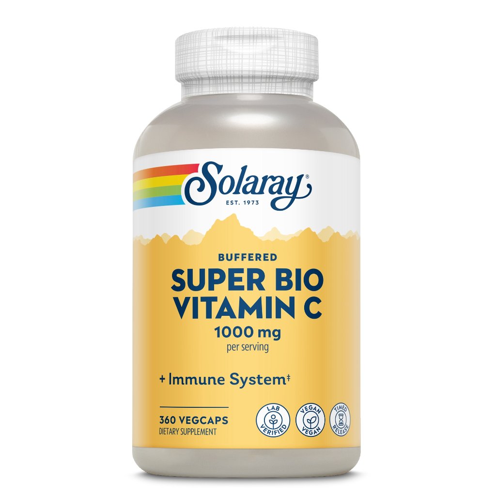 Solaray Vitamin C 1000 mg Super Bio verz. Abgabe